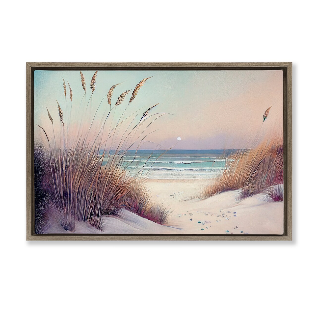 Stupell Industries Euphoria Beach Dunes View Floating Frame, design by Sasha